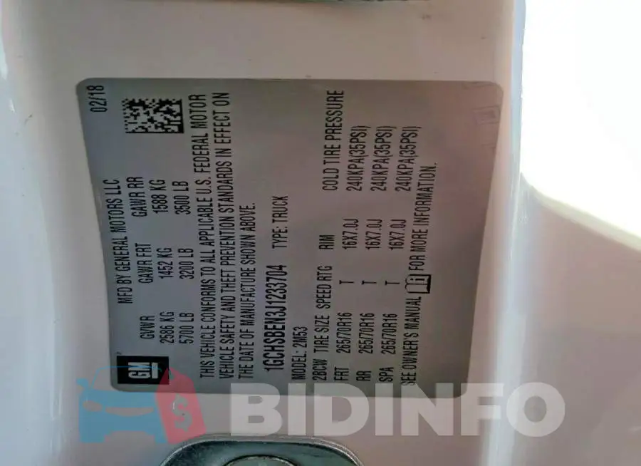 1GCHSBEN3J1233704 Photo# 13