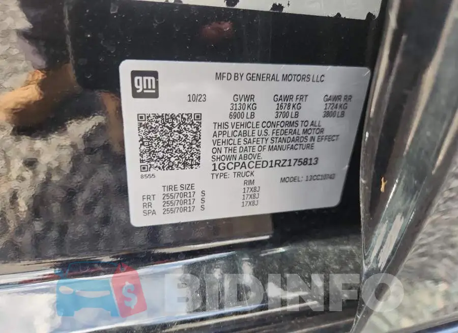 1GCPACED1RZ175813 Photo# 13