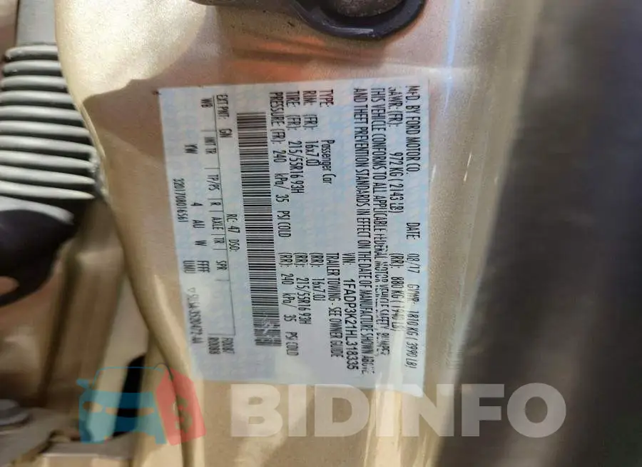 1FADP3K21HL318335 Photo# 12
