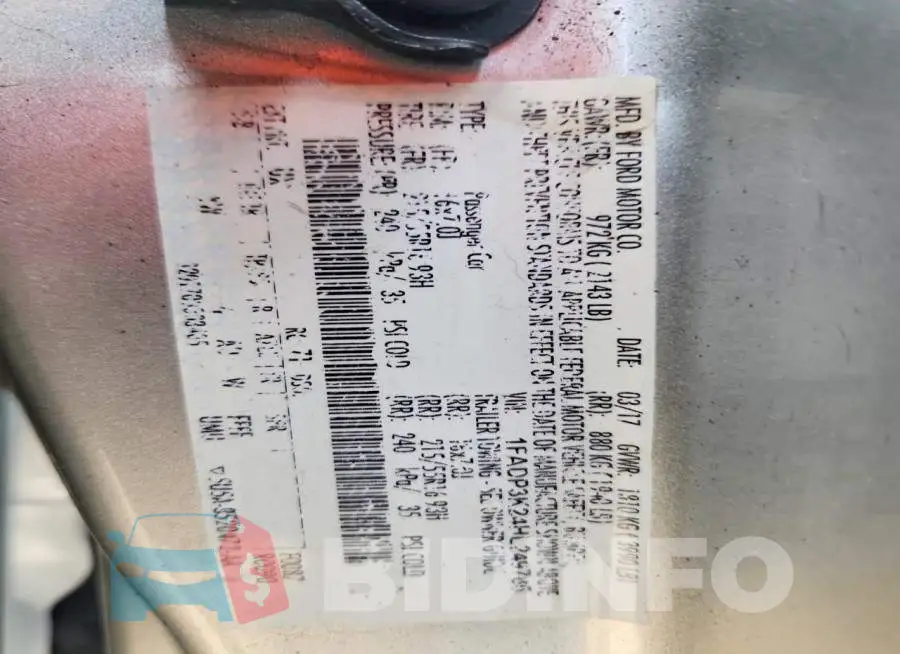 1FADP3K24HL249785 Photo# 12