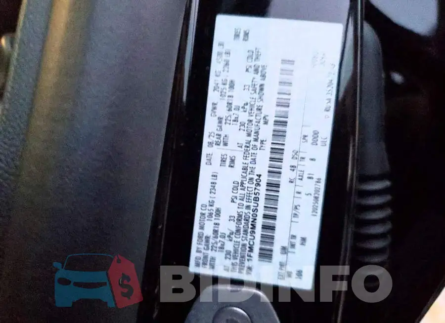 1FMCU9MN0SUB57904 Photo# 13