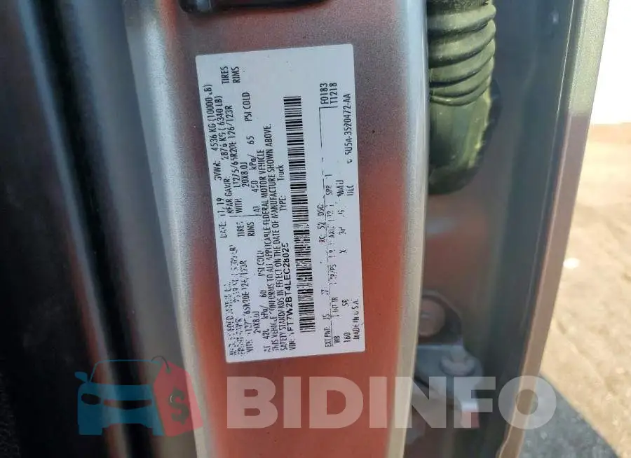 1FT7W2BT4LEC28025 Photo# 13