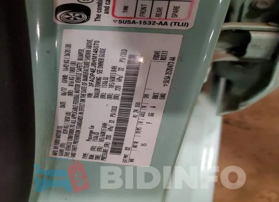 3FADP4EJ8HM146070 Photo# 12