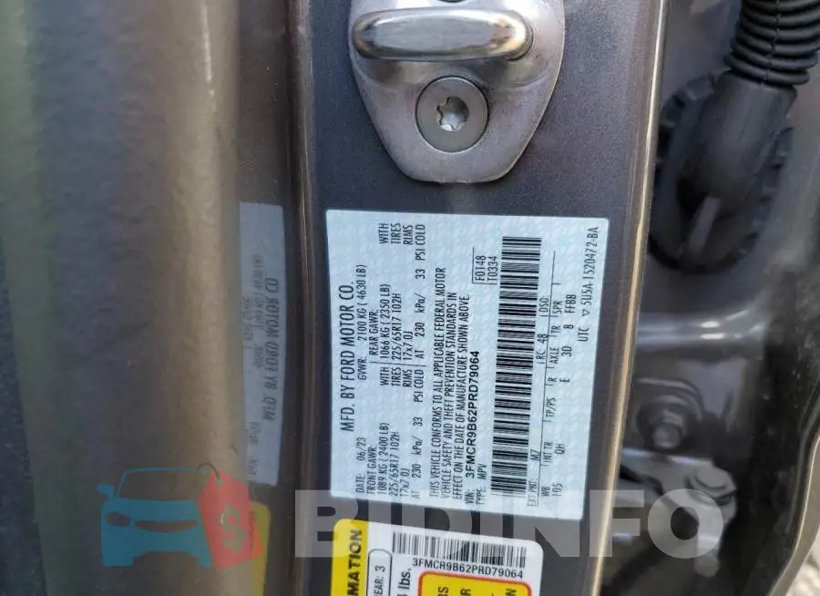 3FMCR9B62PRD79064 Photo# 13