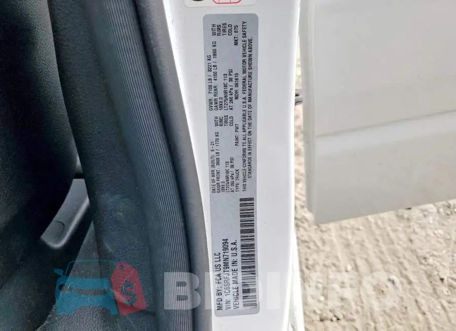 1C6SRFJT9MN719094 Photo# 12
