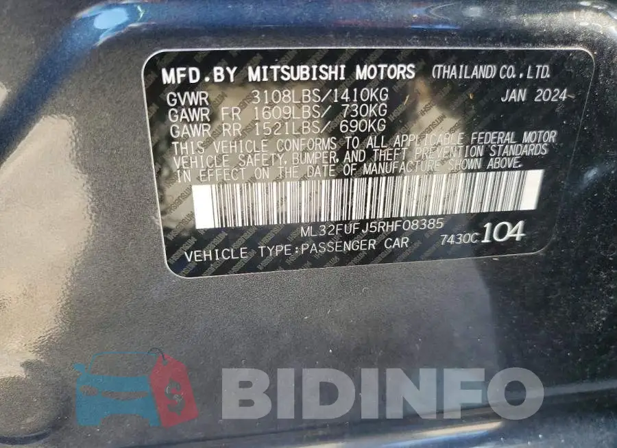 ML32FUFJ5RHF08385 Photo# 13