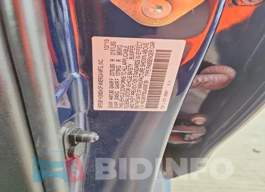 19UUB1F50LA006739 Photo# 12