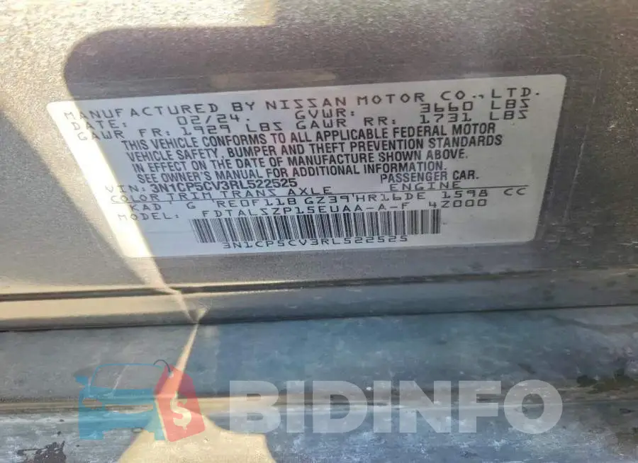 3N1CP5CV3RL522525 Photo# 13
