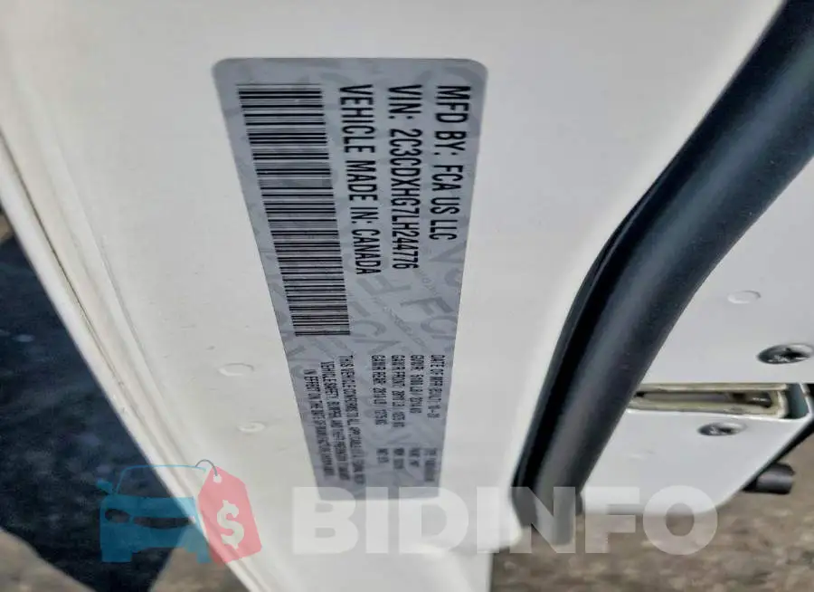 2C3CDXHG7LH244776 Photo# 12