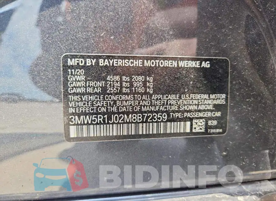 3MW5R1J02M8B72359 Photo# 12