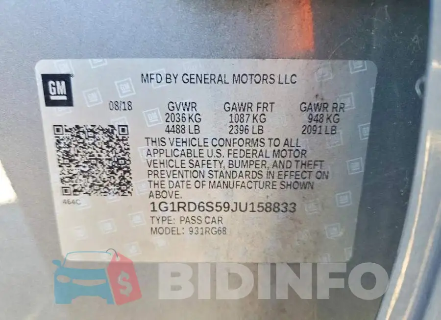 1G1RD6S59JU158833 Photo# 12