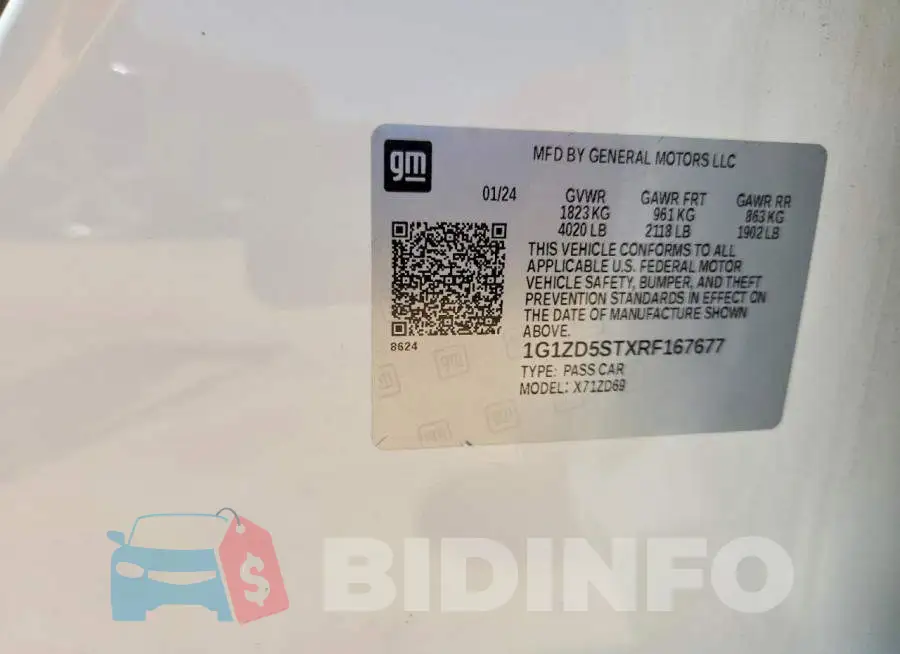 1G1ZD5STXRF167677 Photo# 13