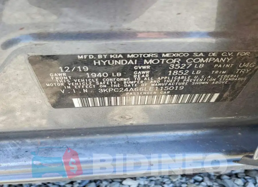 3KPC24A66LE115019 Photo# 12