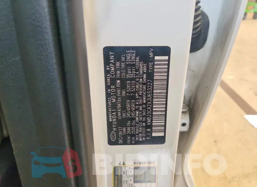 KM8J3CA2XJU653227 Photo# 13