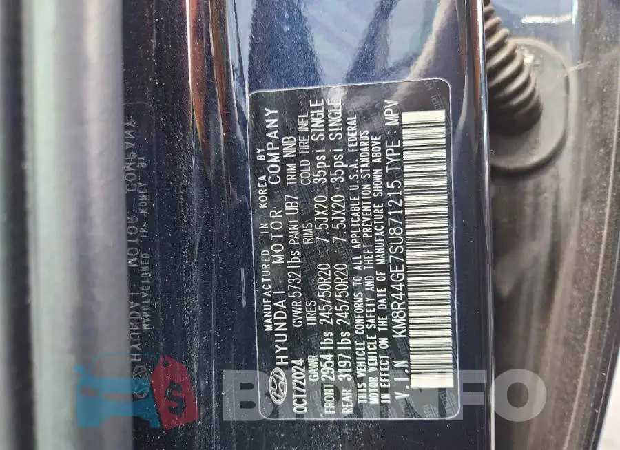 KM8R44GE7SU871215 Photo# 13