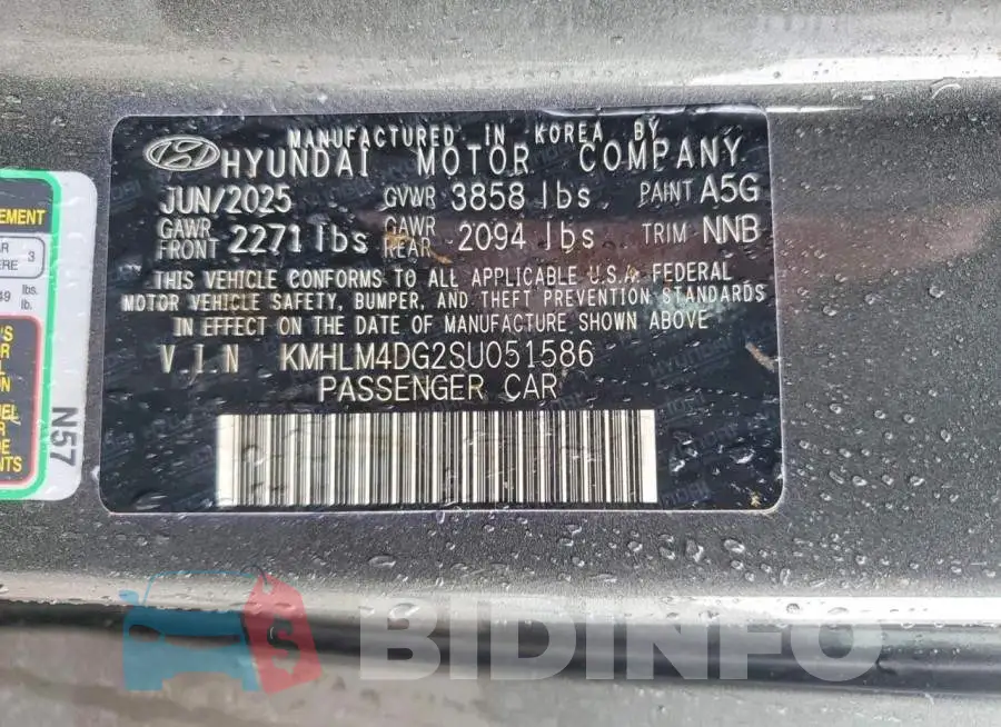 KMHLM4DG2SU051586 Photo# 13