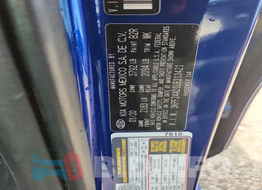 3KPF24AD1LE213421 Photo# 12