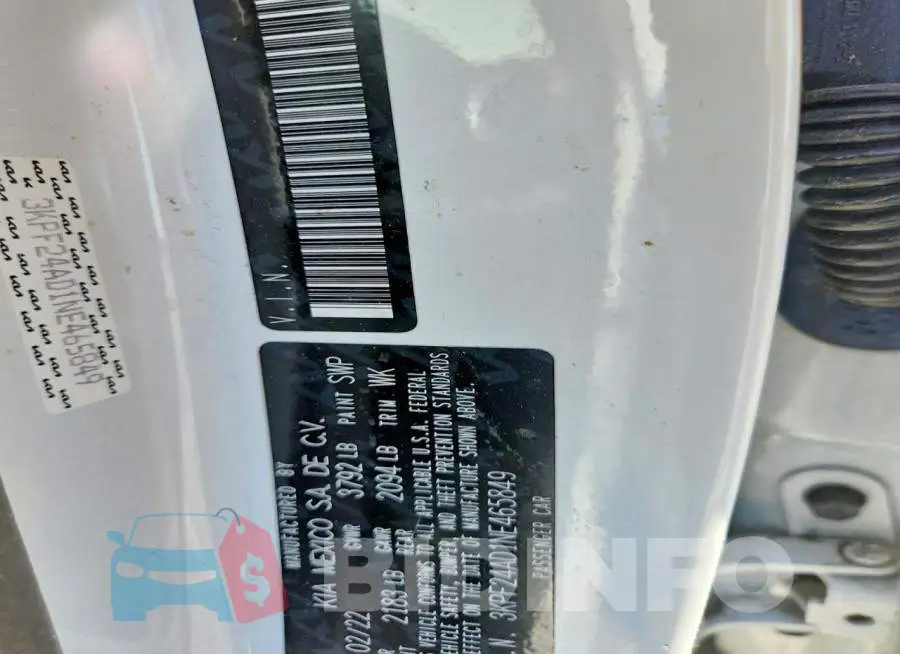 3KPF24AD1NE465849 Photo# 12