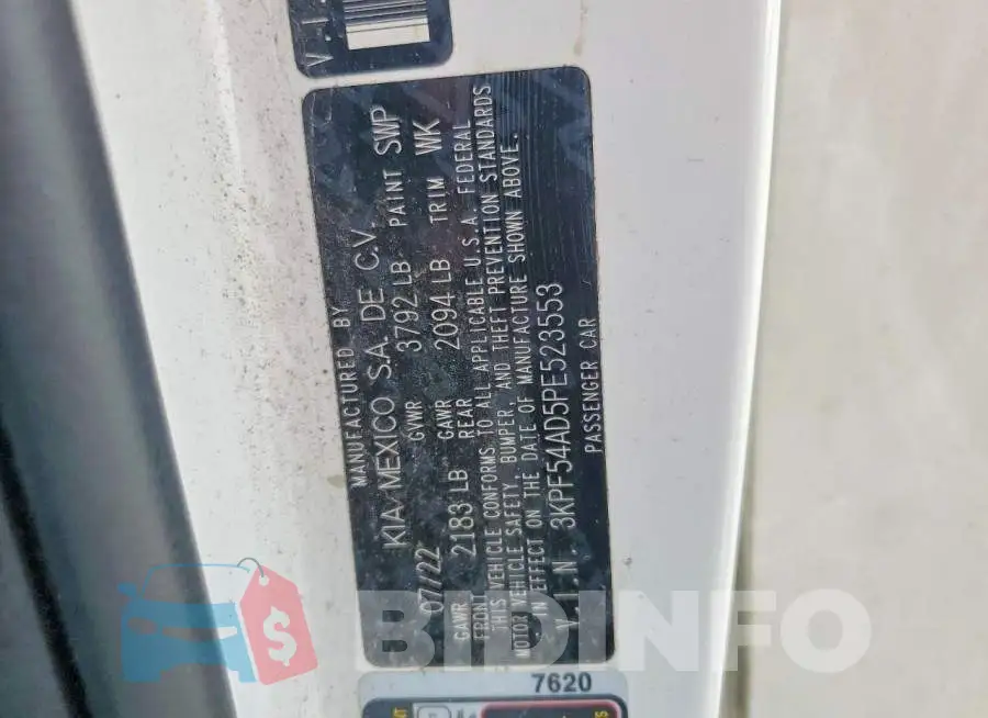 3KPF54AD5PE523553 Photo# 12