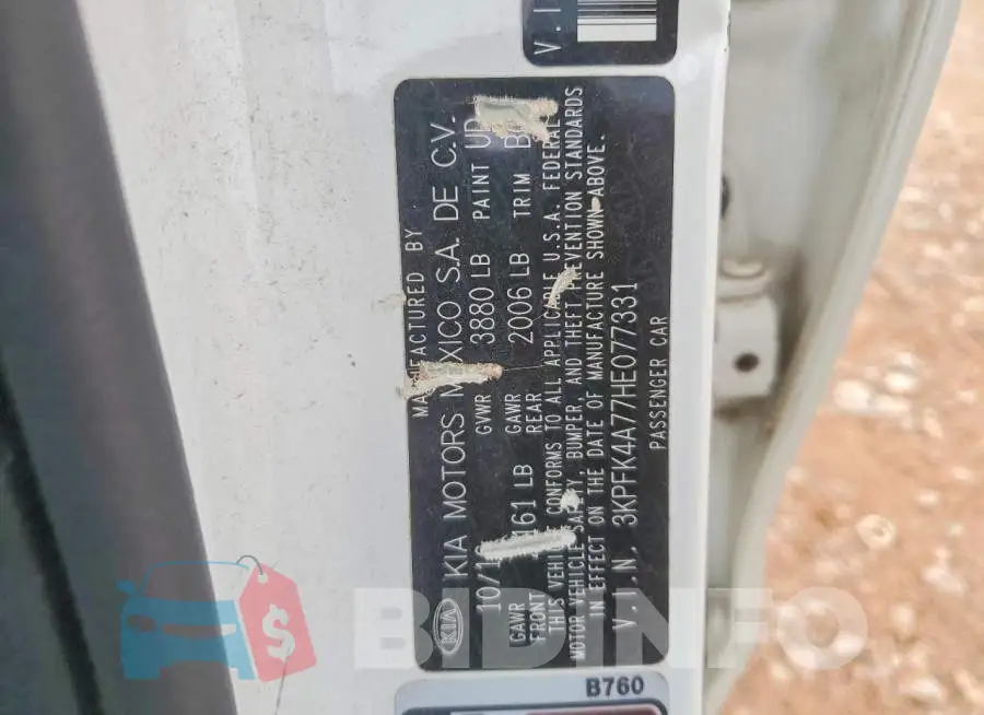 3KPFK4A77HE077331 Photo# 12