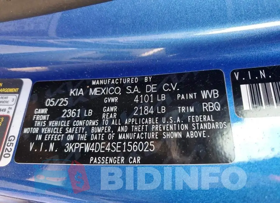 3KPFW4DE4SE156025 Photo# 12