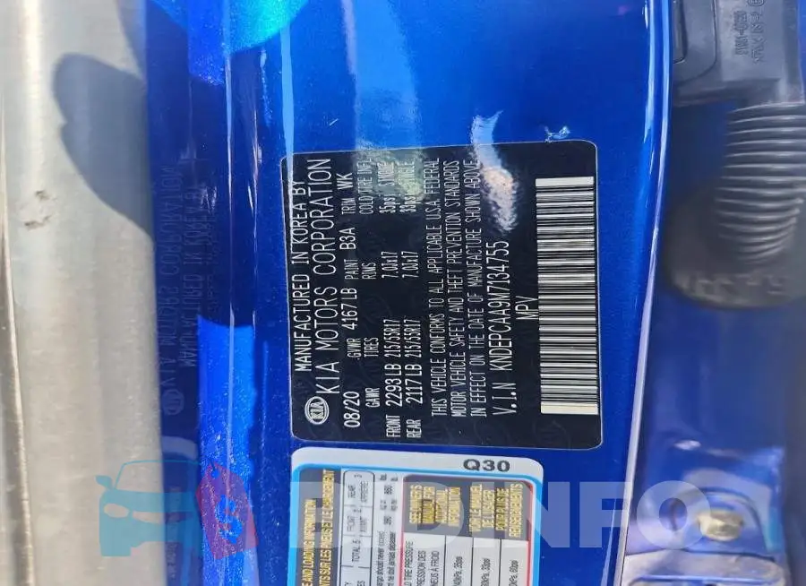 KNDEPCAA9M7134755 Photo# 13
