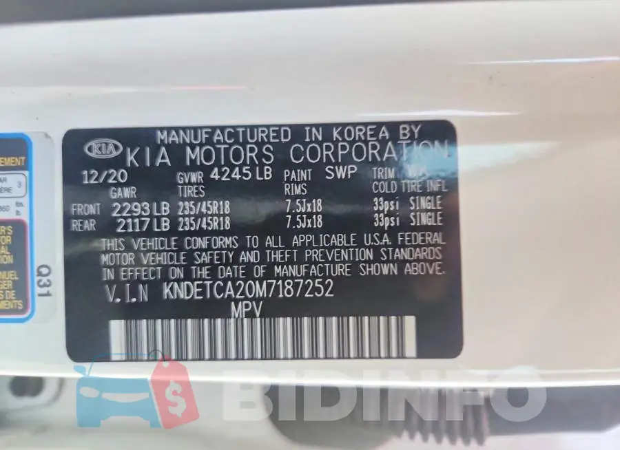 KNDETCA20M7187252 Photo# 12