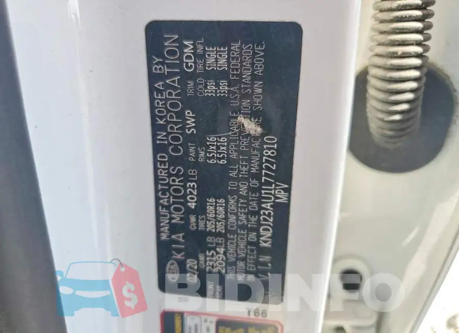 KNDJ23AU1L7727810 Photo# 13