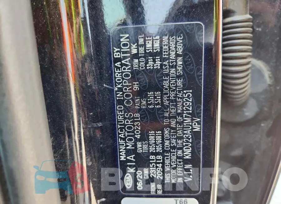 KNDJ23AU1M7129251 Photo# 12