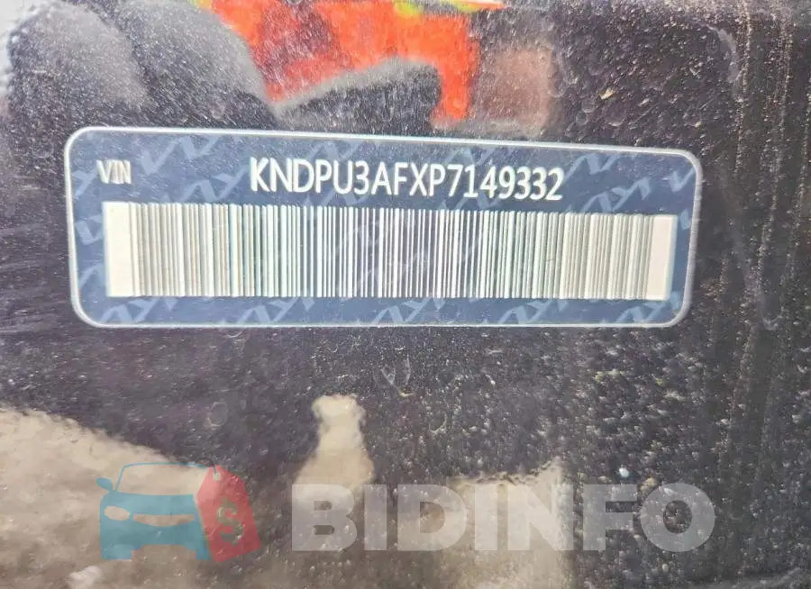 KNDPU3AFXP7149332 Photo# 13