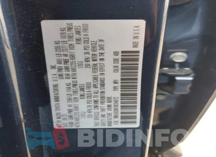 7MMVABDM9SN394972 Photo# 13