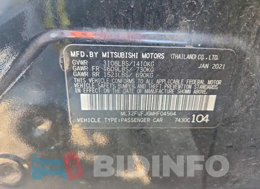 ML32FUFJ6MHF04564 Photo# 12