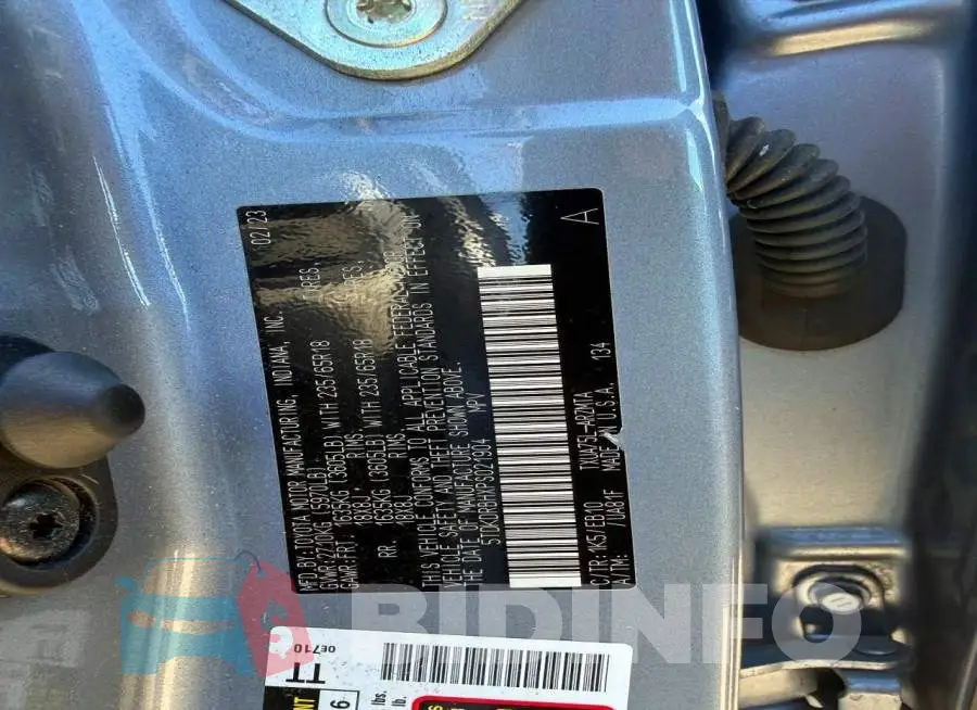 5TDKDRBHXPS021904 Photo# 11