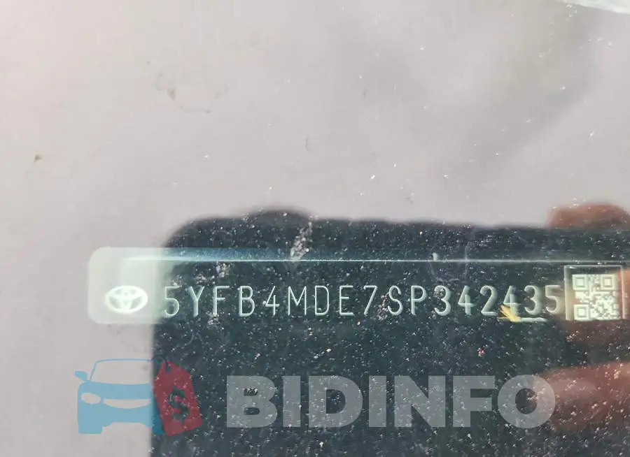 5YFB4MDE7SP342435 Photo# 12