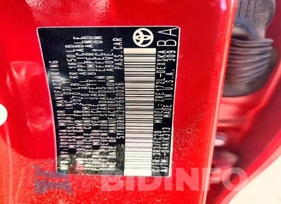 5YFBURHE2HP660026 Photo# 12