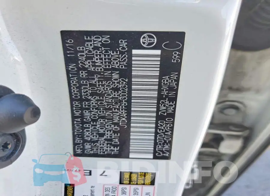 JTDKARFP6H3002392 Photo# 12