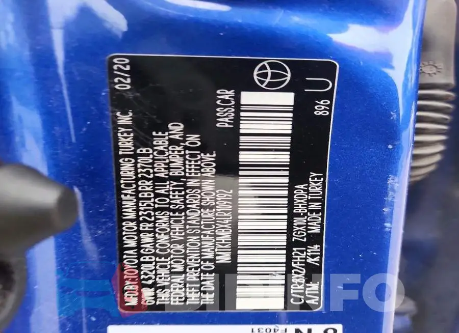 NMTKHMBX4LR109192 Photo# 13