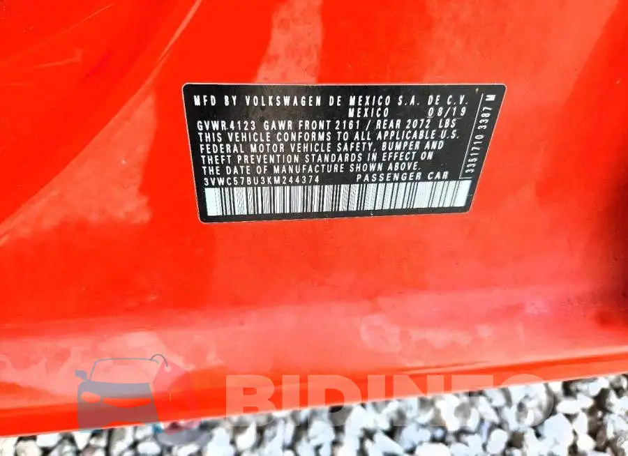 3VWC57BU3KM244374 Photo# 12
