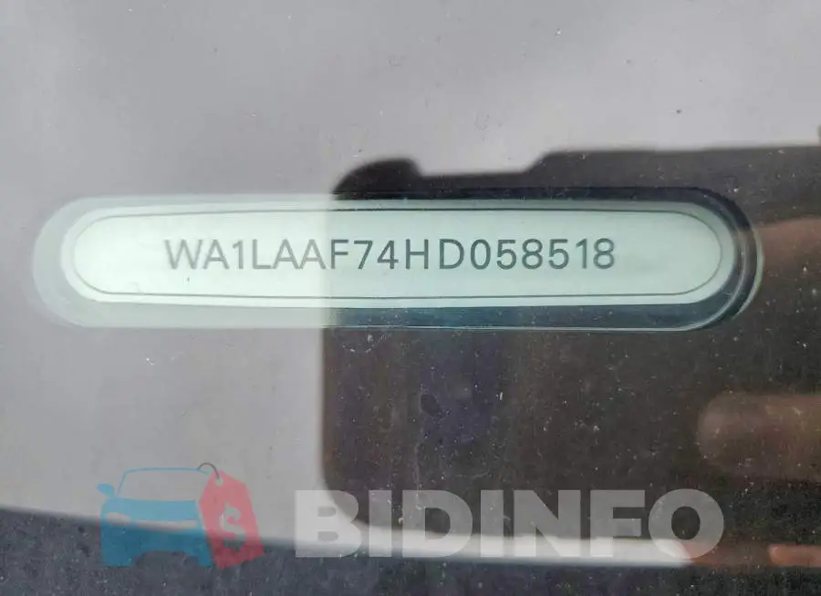 WA1LAAF74HD058518 Photo# 13