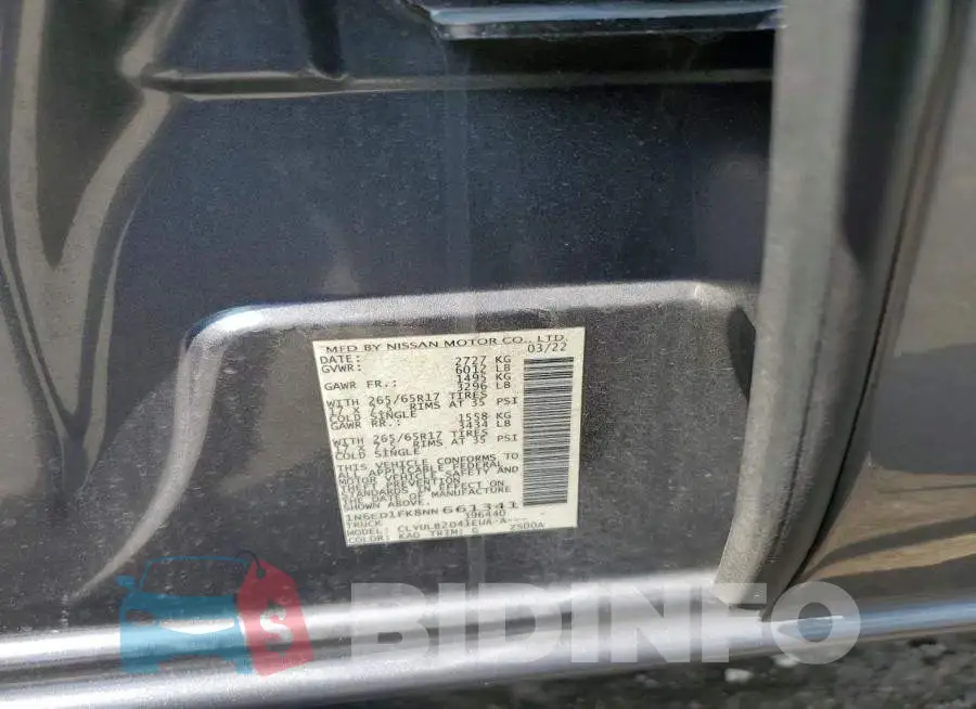 1N6ED1FK8NN661341 Photo# 12