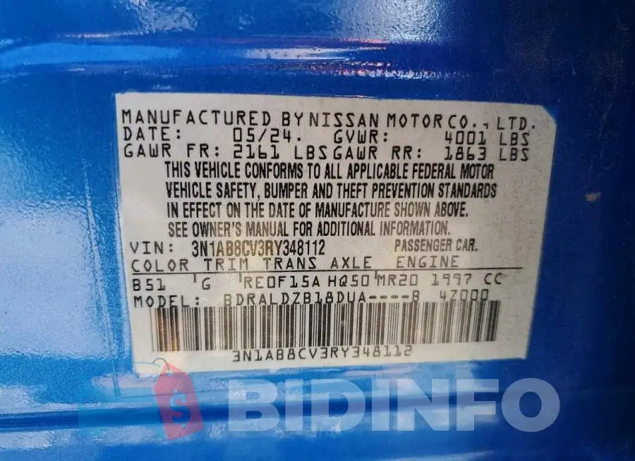 3N1AB8CV3RY348112 Photo# 13