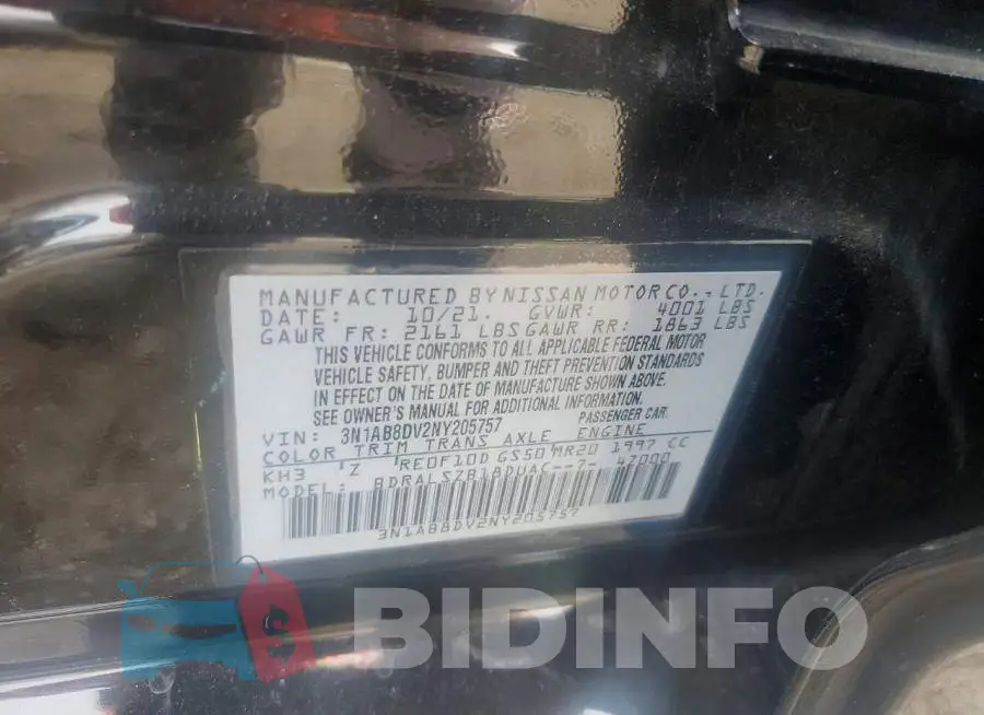 3N1AB8DV2NY205757 Photo# 12