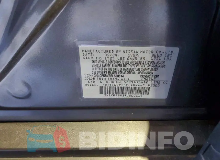 3N1CP5BV3RL560614 Photo# 13