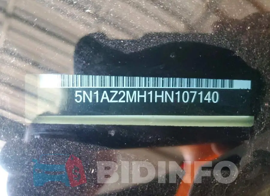 5N1AZ2MH1HN107140 Photo# 13