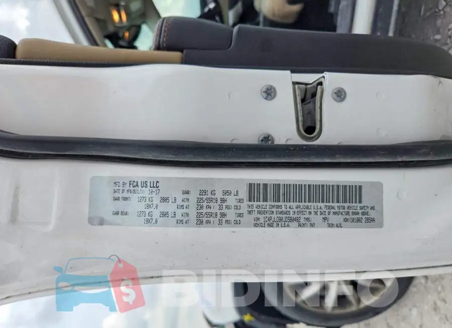 1C4PJLDB0JD580482 Photo# 14
