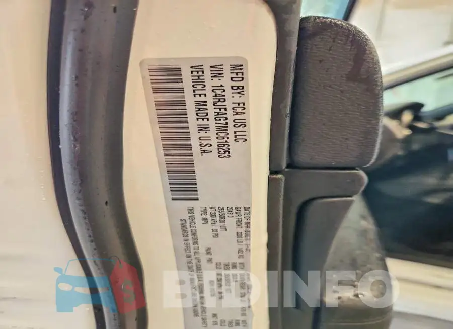 1C4RJFAG7MC616253 Photo# 13