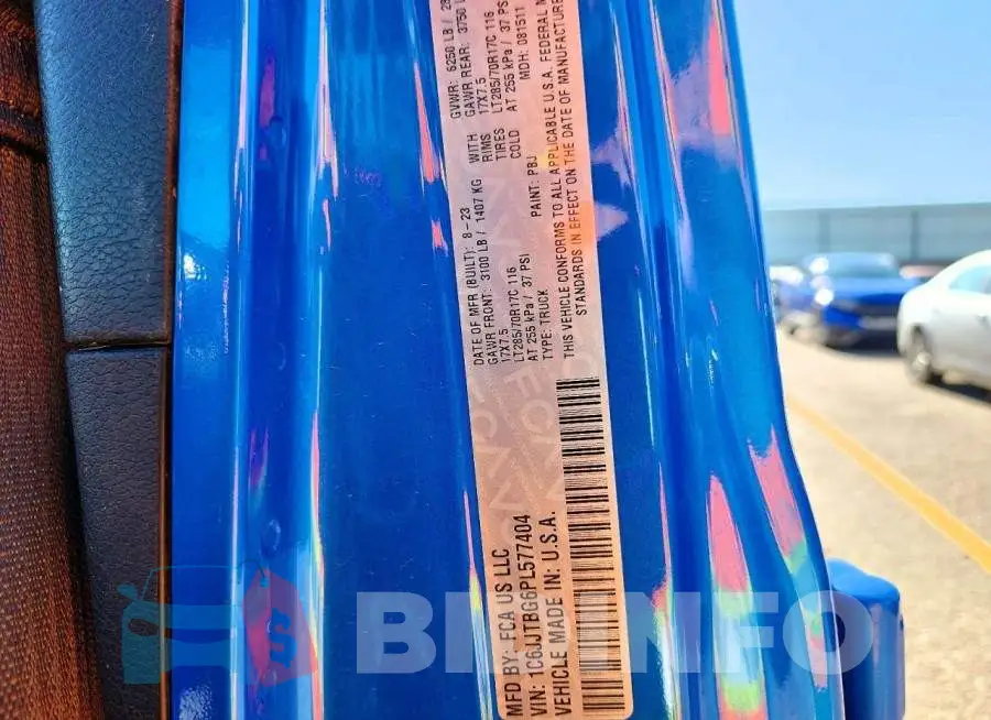 1C6JJTBG6PL577404 Photo# 12