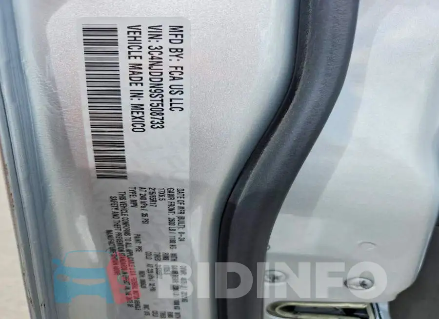 3C4NJDDN9ST508733 Photo# 13