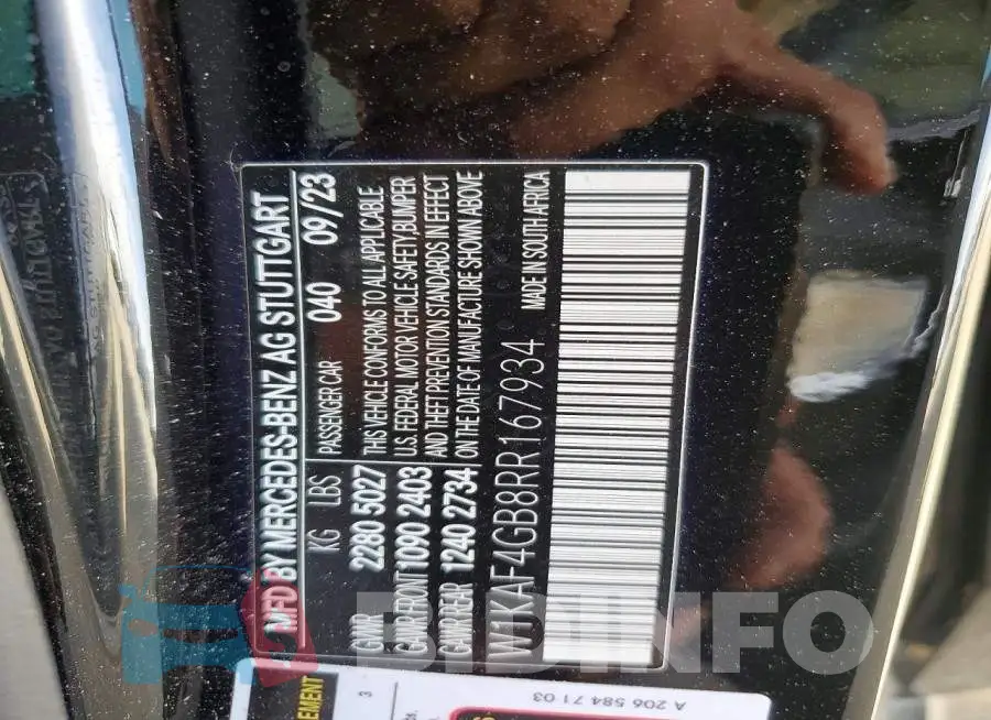 W1KAF4GB8RR167934 Photo# 13