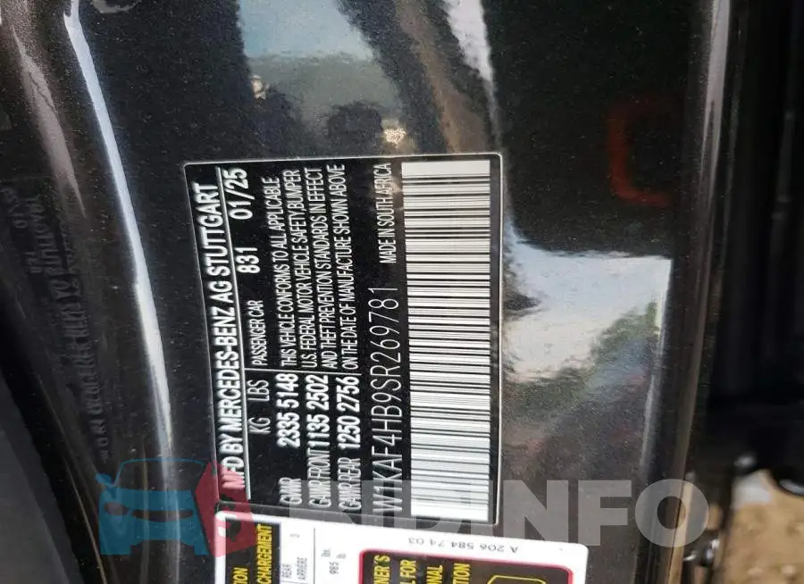 W1KAF4HB9SR269781 Photo# 13